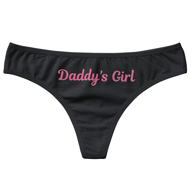 Daddy&apos;s Girl Sexy Thong Panties Set