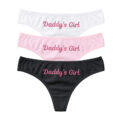 Daddy&apos;s Girl Sexy Thong Panties Set