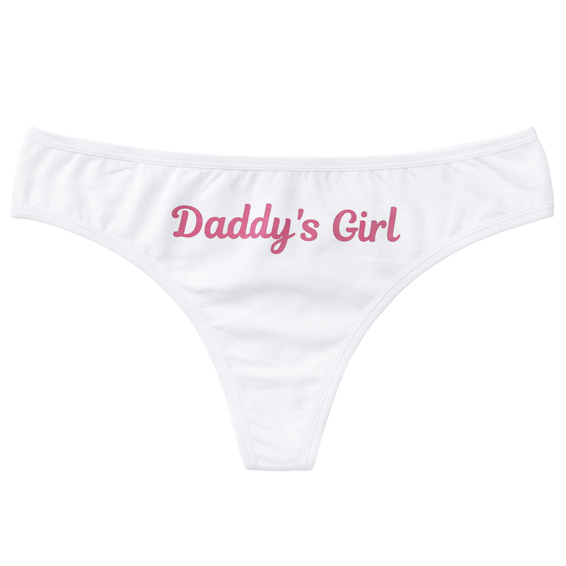Daddy&apos;s Girl Sexy Thong Panties Set
