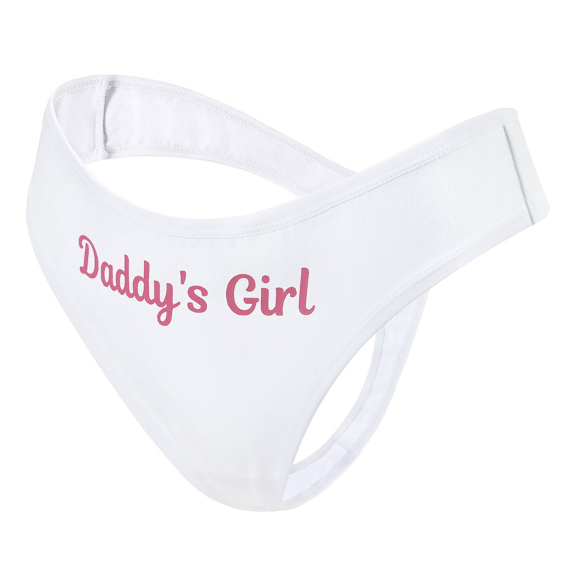 Daddy&apos;s Girl Sexy Thong Panties Set