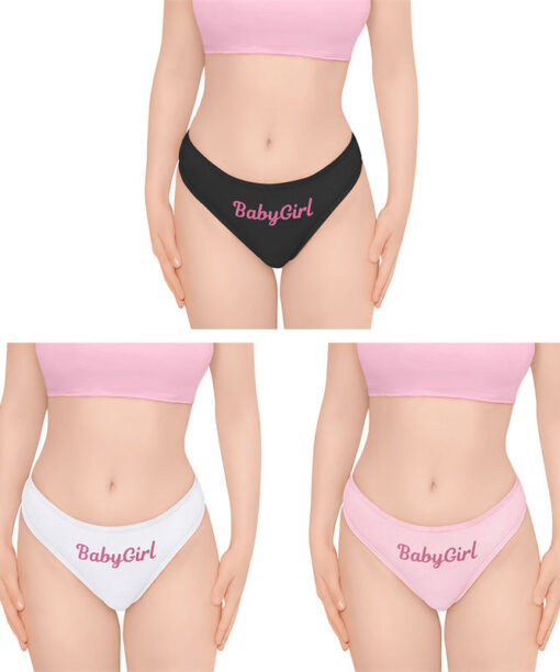 BabyGirl Sexy Thong Panties Set