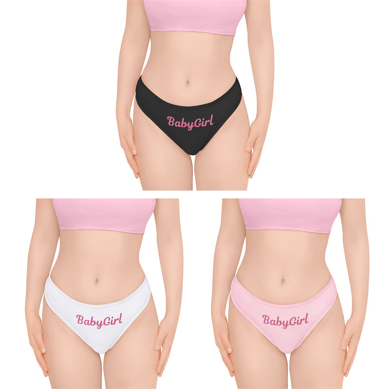 BabyGirl Sexy Thong Panties Set