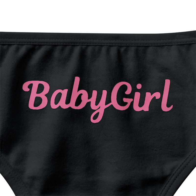 BabyGirl Sexy Thong Panties Set
