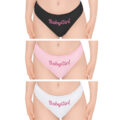 BabyGirl Sexy Thong Panties Set