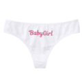 BabyGirl Sexy Thong Panties Set