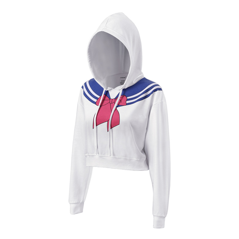 Magical Girl Cropped Hoodie Sweater