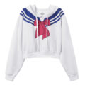 Magical Girl Cropped Hoodie Sweater