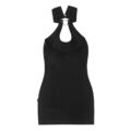 Vampire Collared Bodycon Mini Dress