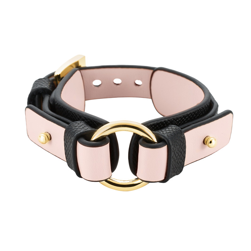 Leather Wrist Cuff Bracelet