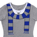 Wizard School Winter Onesie Bodysuit Blue