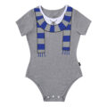 Wizard School Winter Onesie Bodysuit Blue