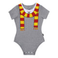 Wizard School Winter Onesie Bodysuit Red