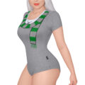 Wizard School Winter Onesie Bodysuit Green