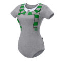 Wizard School Winter Onesie Bodysuit Green