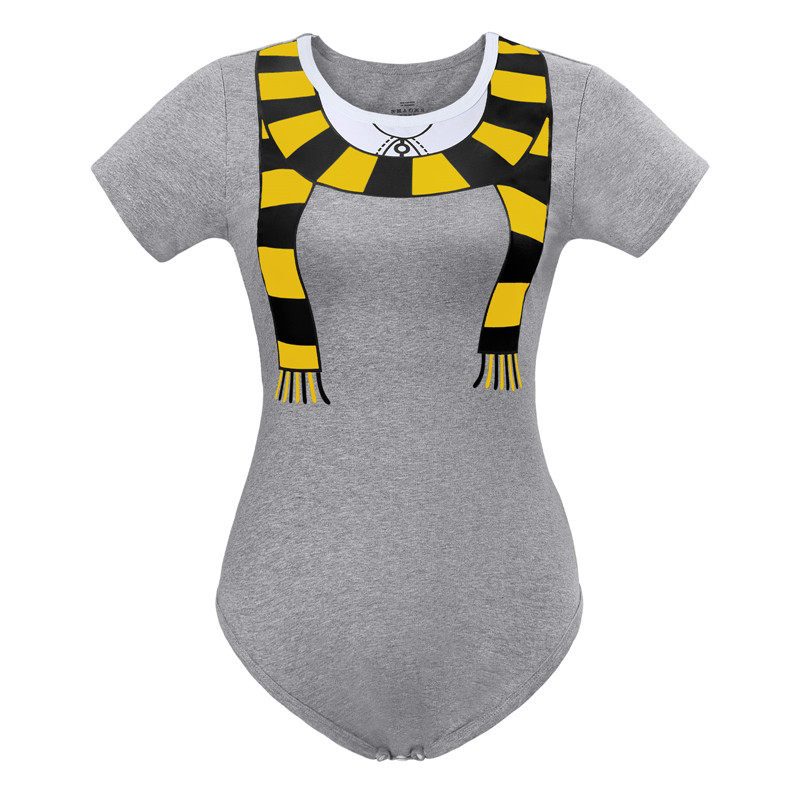 Wizard School Winter Onesie Bodysuit Yellow