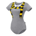 Wizard School Winter Onesie Bodysuit Yellow