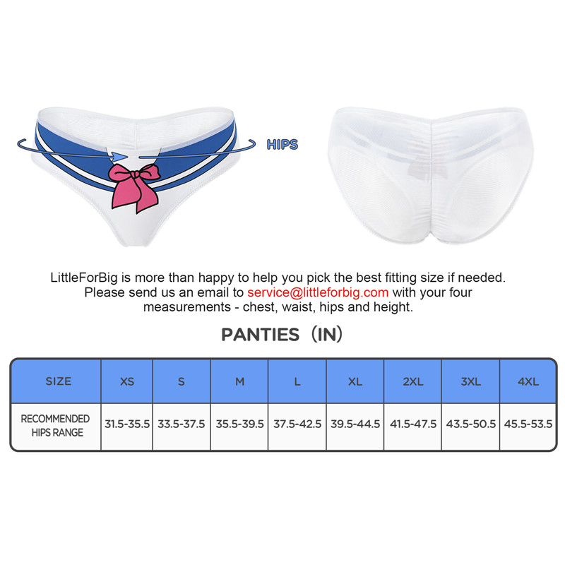 Magical Girl Cosplay Panties Set