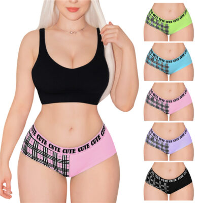 Cute Punk Panties Set