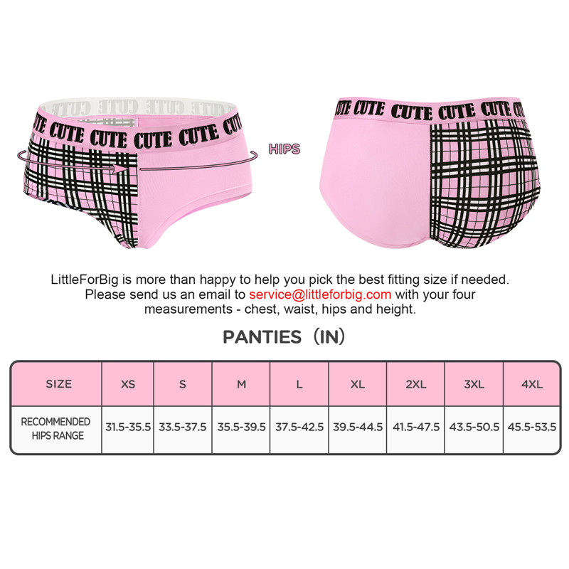 Cute Punk Panties Set