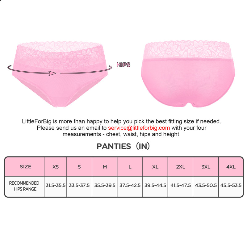 Lace High Waist Cute Comfort Panties