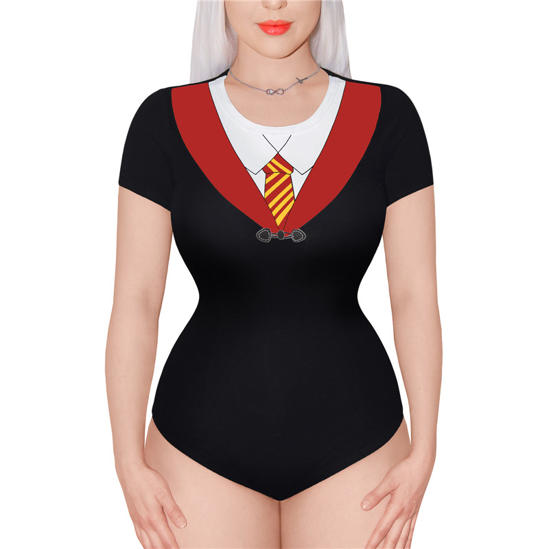 Wizard School Robe Onesie Bodysuit Red