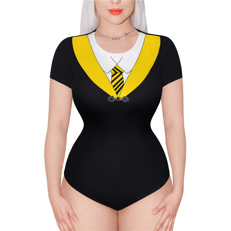 Wizard School Robe Onesie Bodysuit Yellow