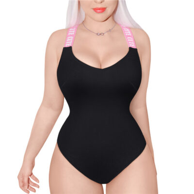 Babe Watch Cross Back Sporty Bodysuit
