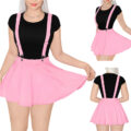 Sweet Heart Jumper Skirt with Detachable Straps