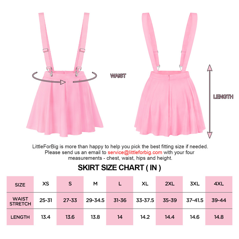 Sweet Heart Jumper Skirt with Detachable Straps