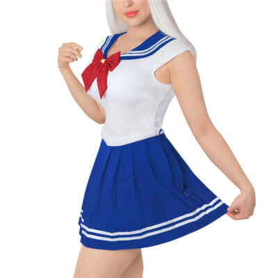 Magical Girl Cosplay Dress Blue