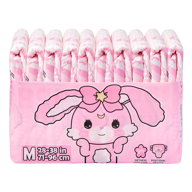 Baby Usagi Adult Diapers 10 Pieces Pack(M)/(L)/(XL)