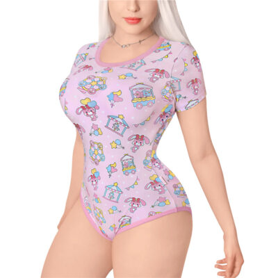 Usagi Pastel Circus Onesie Bodysuit