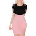 &apos;Preppy Princess&apos; Bodycon Jumper Skirt with Heart Garter