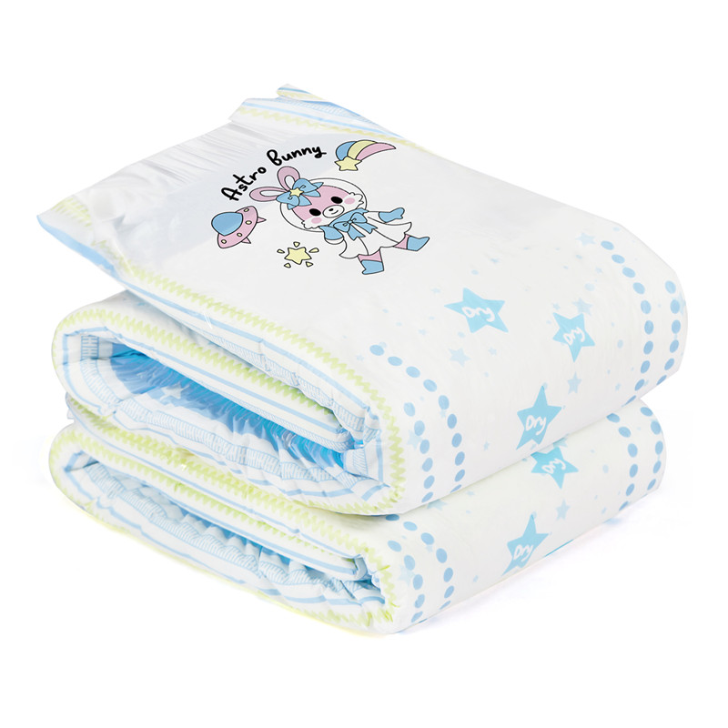 Astro Babies Adult Printed Diapers 2 Pieces Pack 3 Prints Random Assorted(M)/(L)/(XL)