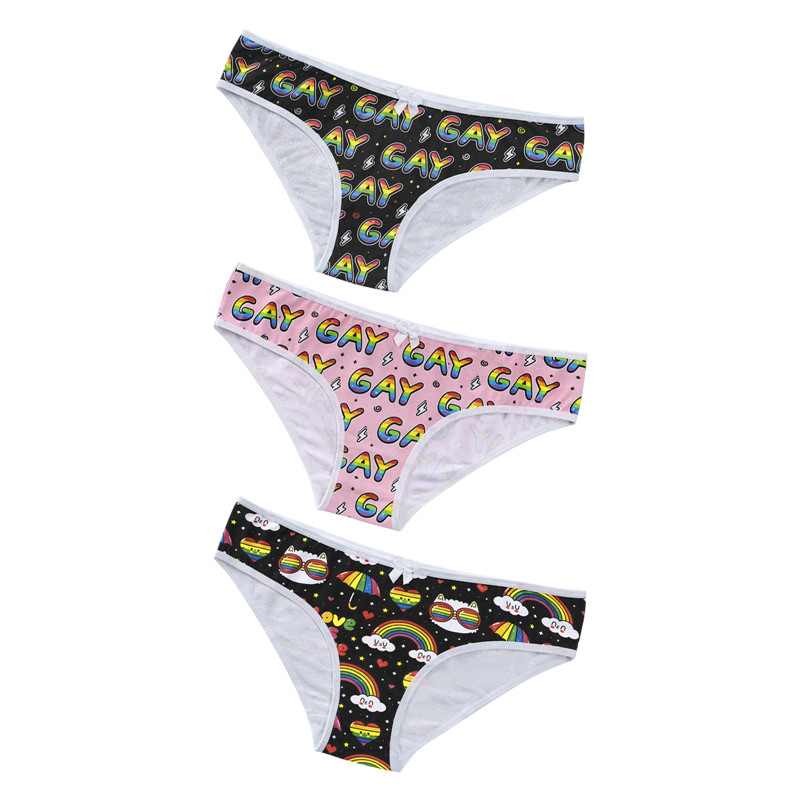 Pride 3 Pieces Pack Panties Set