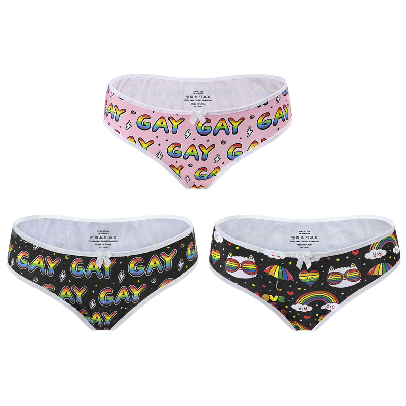 Pride 3 Pieces Pack Panties Set