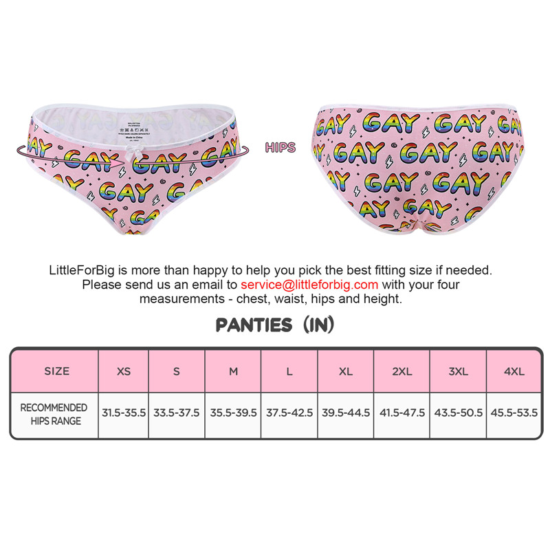 Pride 3 Pieces Pack Panties Set