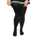 Plus Size Long Silk Stockings