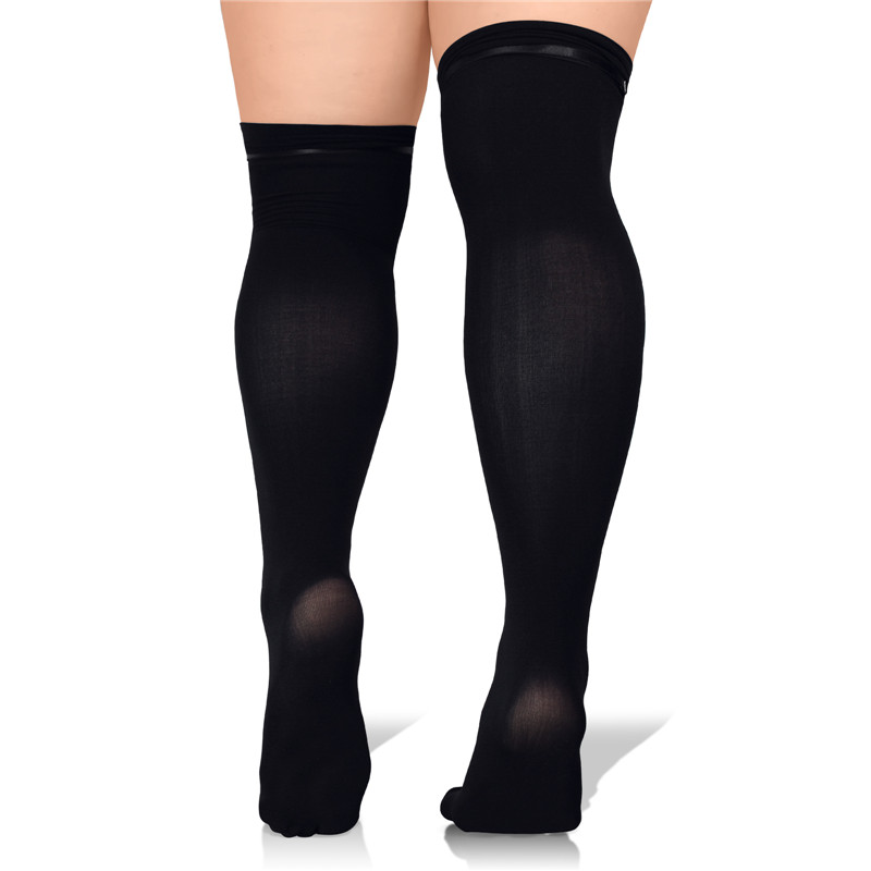 Plus Size Long Silk Stockings