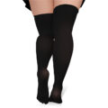 Plus Size Long Silk Stockings