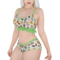 Cottagecore Forest Animals Bralette Set