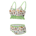 Cottagecore Forest Animals Bralette Set