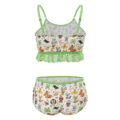 Cottagecore Forest Animals Bralette Set