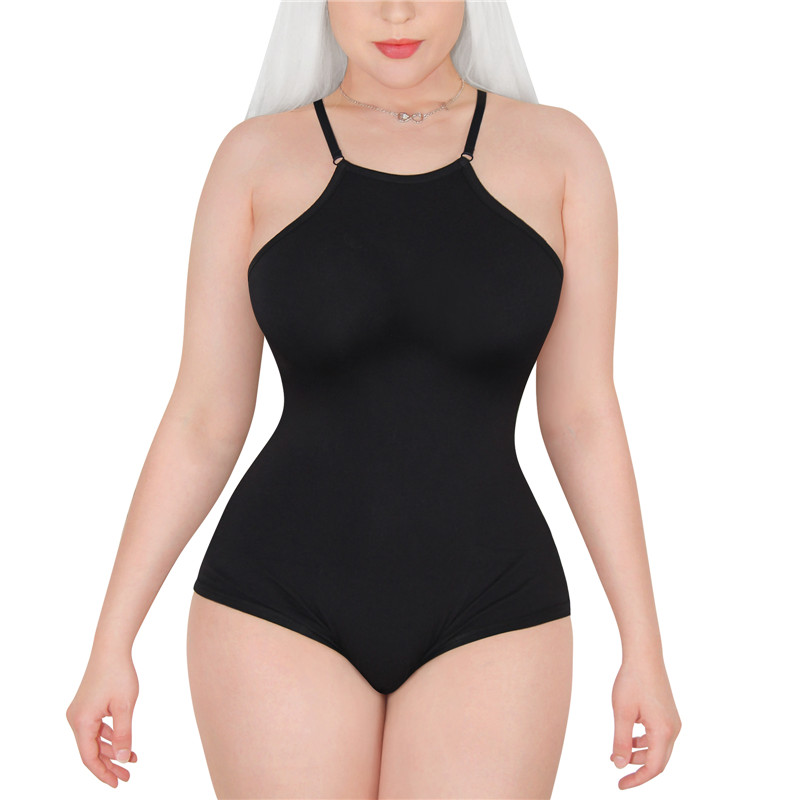 Sleeveless Apron Bodysuit