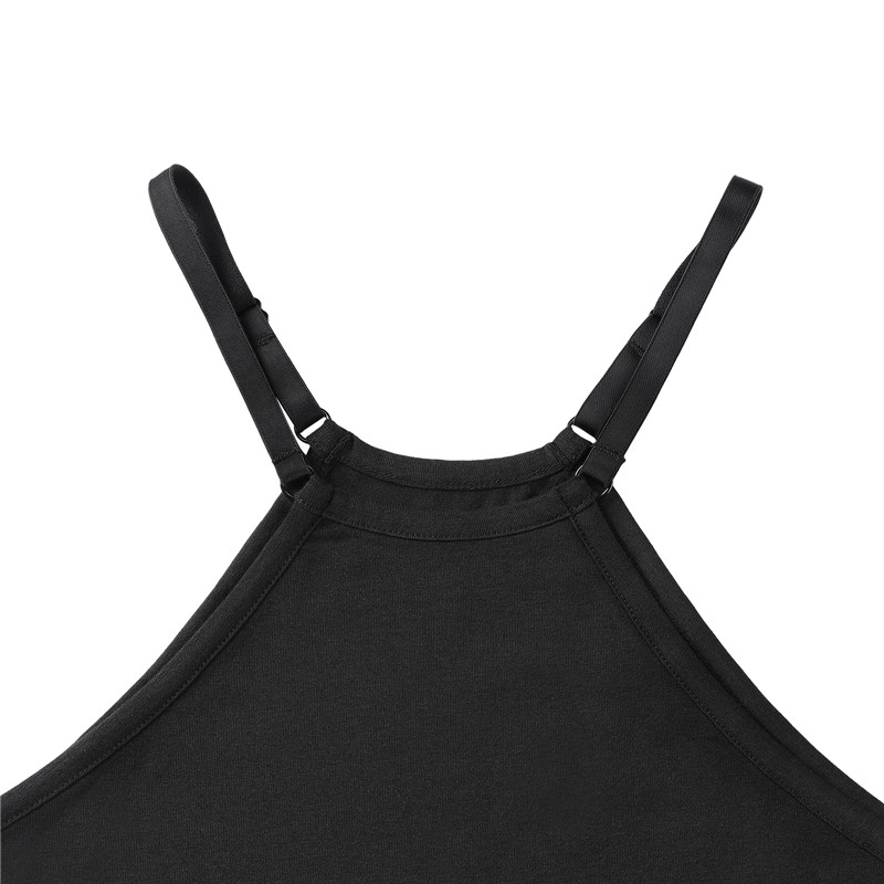 Sleeveless Apron Bodysuit