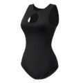 Waterdrop Cutout Bodysuit