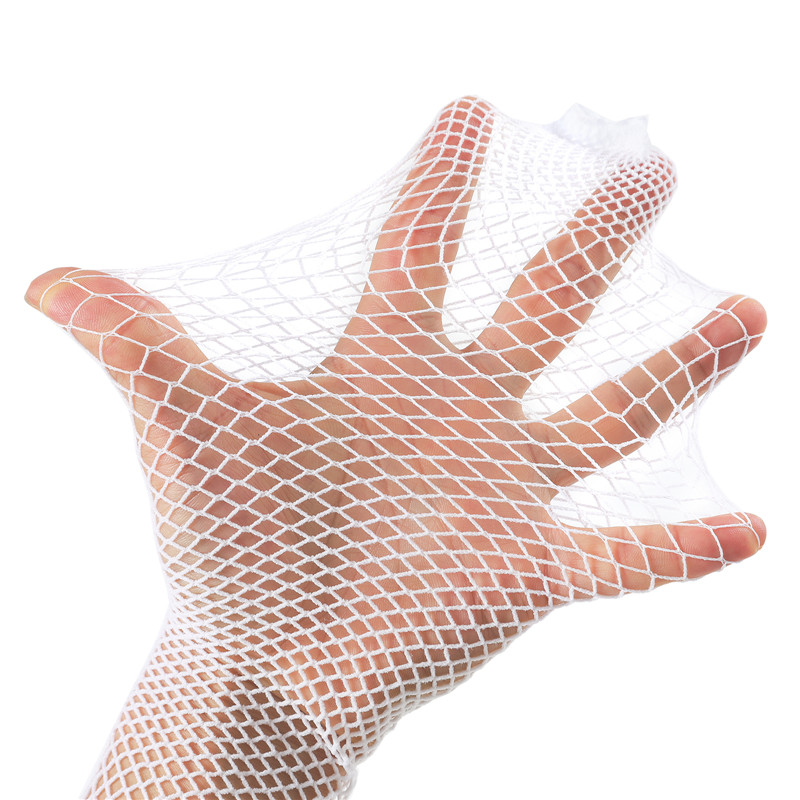 High Waist Night-Glow Fishnet Mesh Tights 2 Pairs Stockings – Small Grid Patterns