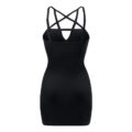 Black Magic Pentagram Bodycon Mini Dress