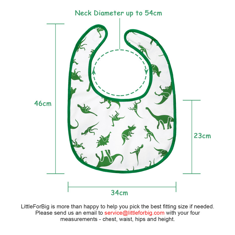 Dinosaurs Adult Bib