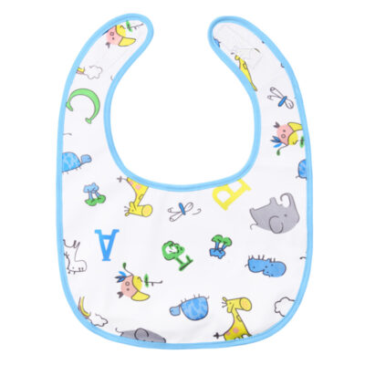 Giraffe and Zoo Animals Adult Bib